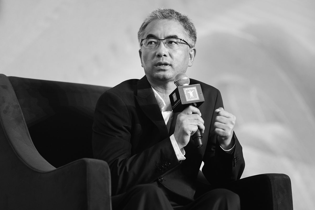 2021年6月18日,上海,第24届上海电影节,万玛才旦导演大师班举行.万玛