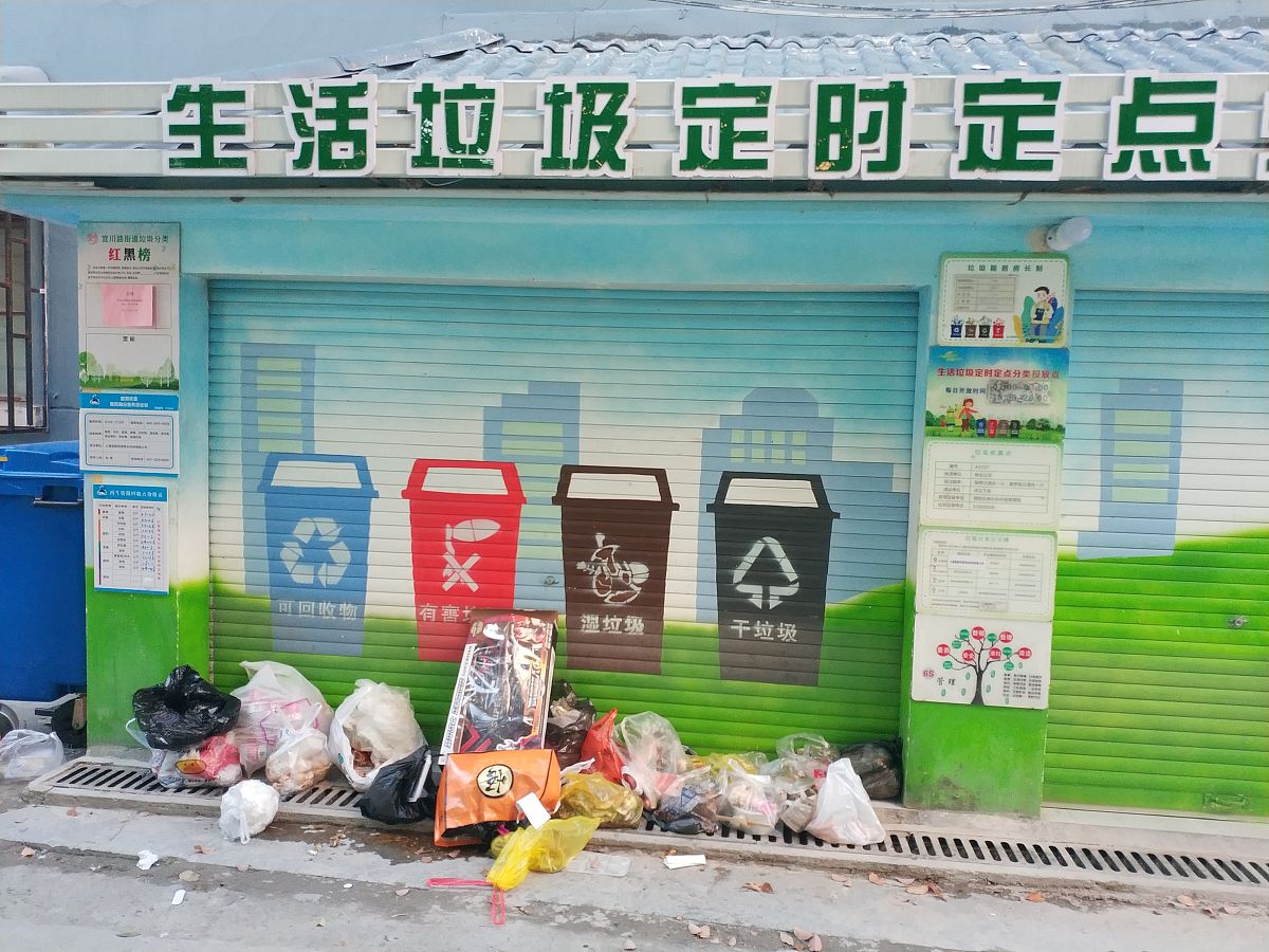 垃圾定点回收研究方法：实地调查与观察