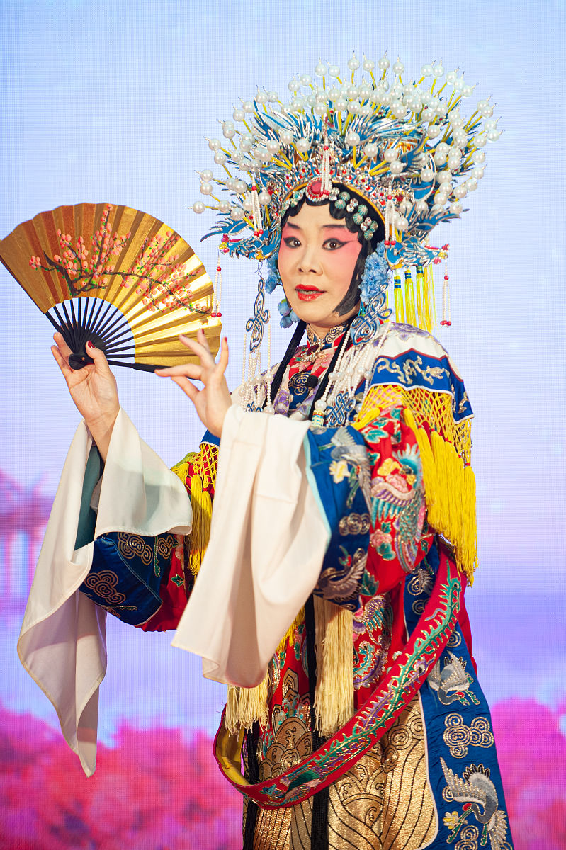 2020年12月10日下午,北京,纪念"憩余同乐社"成立110周年戏曲交流活动