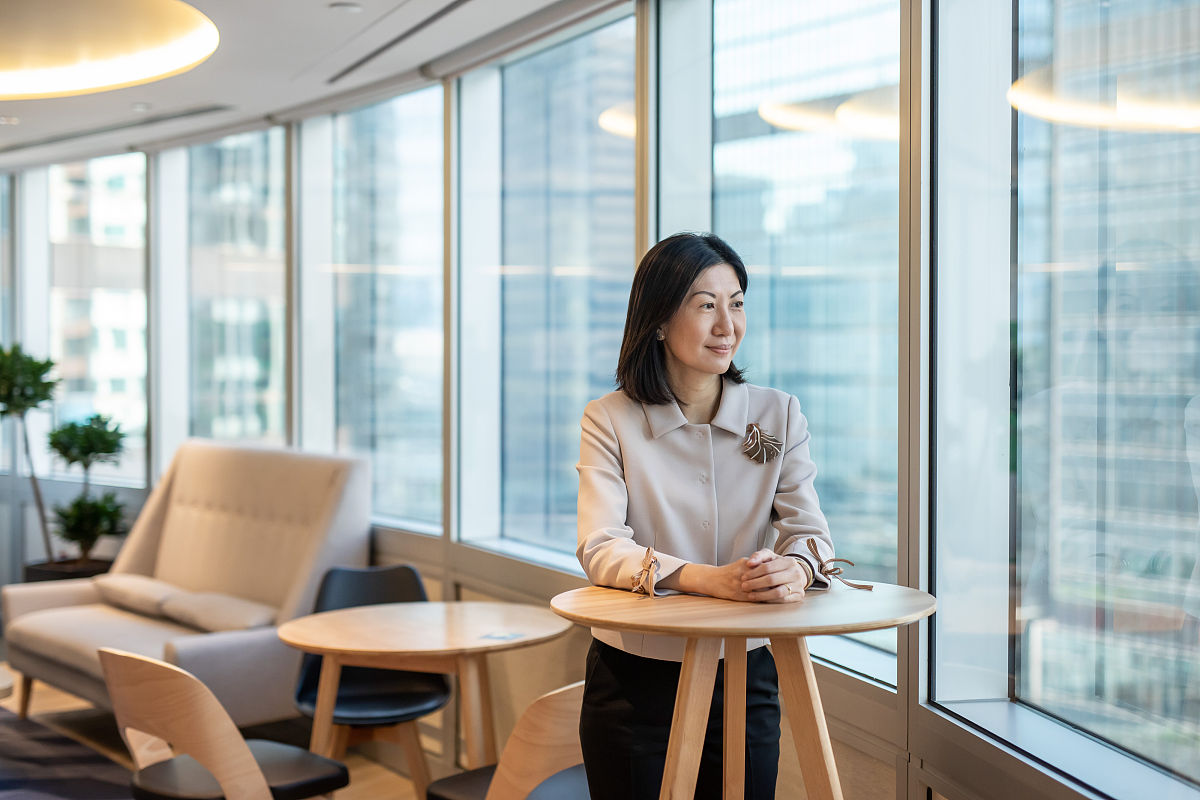 2020年10月9日,港交所上市主管陈翊庭接受采访.bonnie chan, head of 