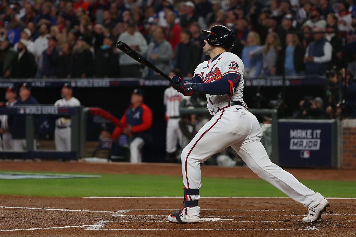 2021年10月31日,美国,2021mlb世界大赛g5,亚特兰大勇士vs休斯顿太空人