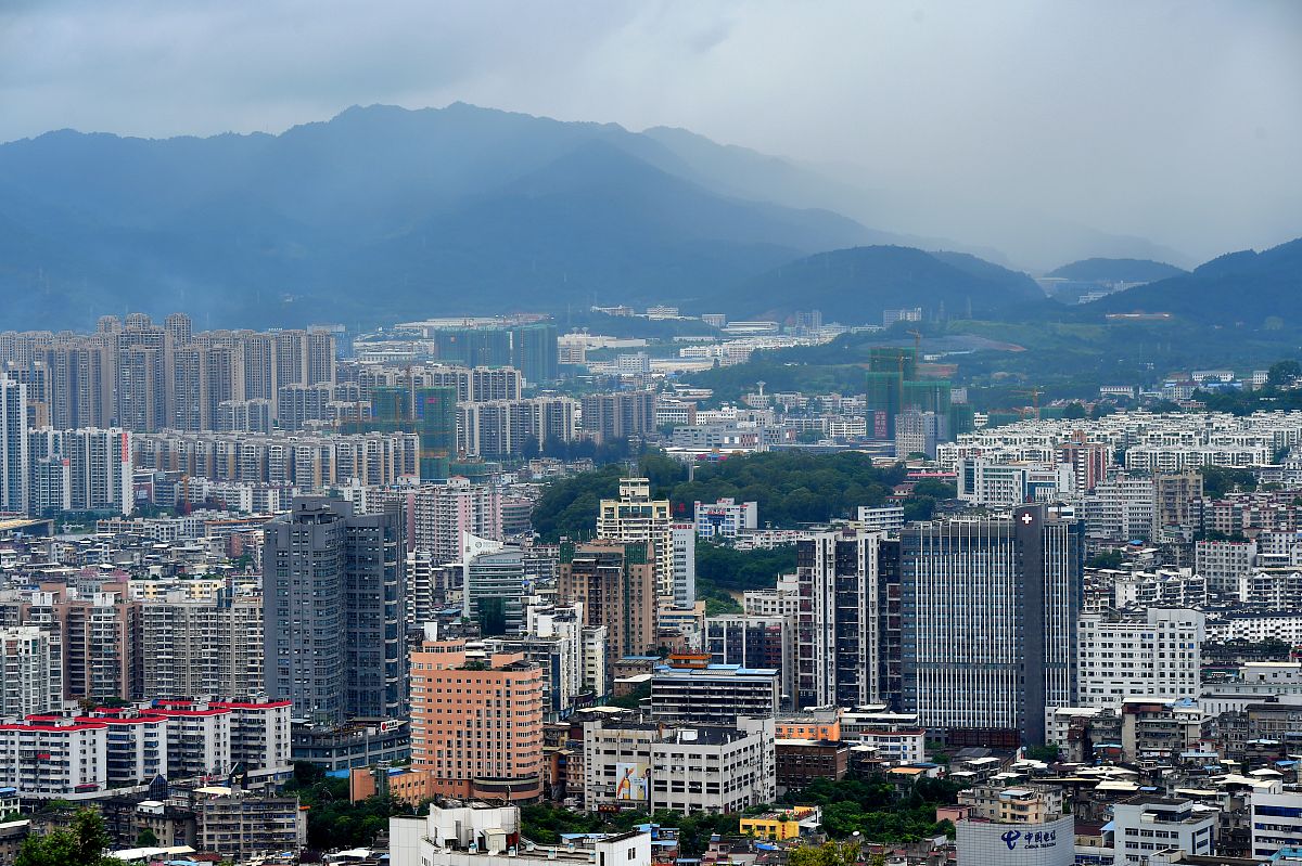 2019年6月26日,福建龙岩城区.