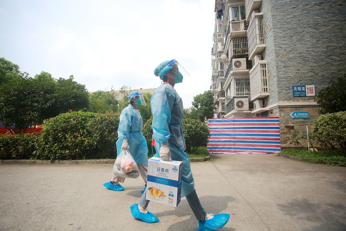 2021年8月18日,江苏省扬州市邗江区竹西街道竹西社区辖区内的一处居民