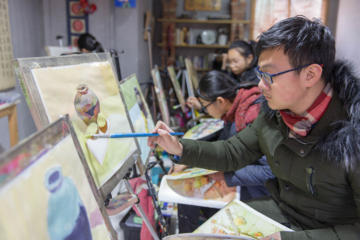 美术手绘技术哪里能学？