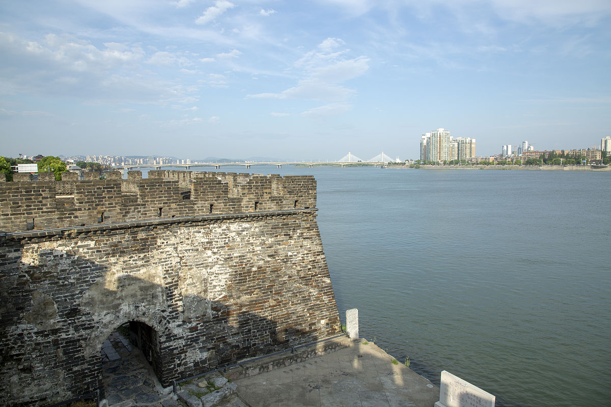 2020年8月13日,湖北省襄阳市,襄阳古城城市风光.