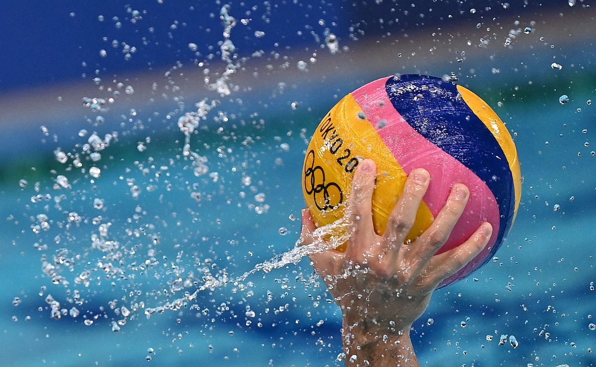 serbia's andrija prlainovic passes the ball during the tokyo 202
