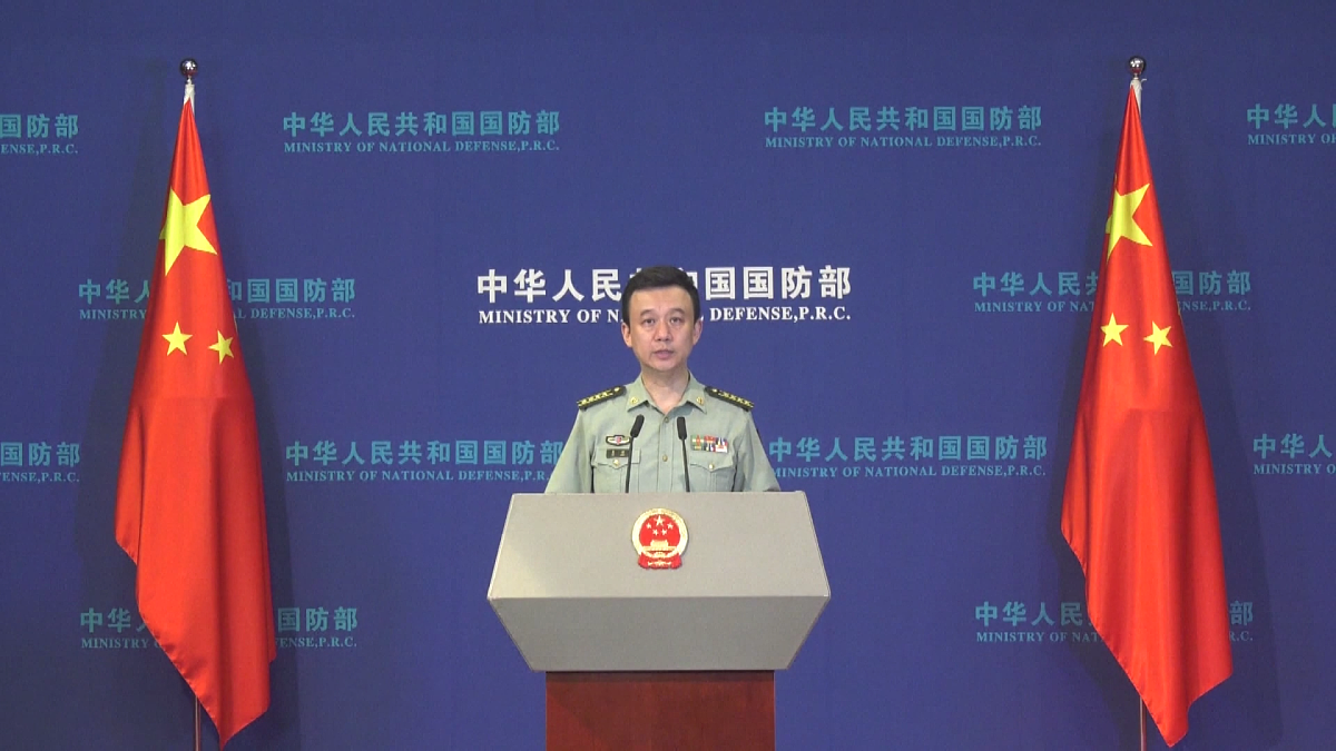 中国国防部：坚决反对美售台武器，美方行为危险且注定失败