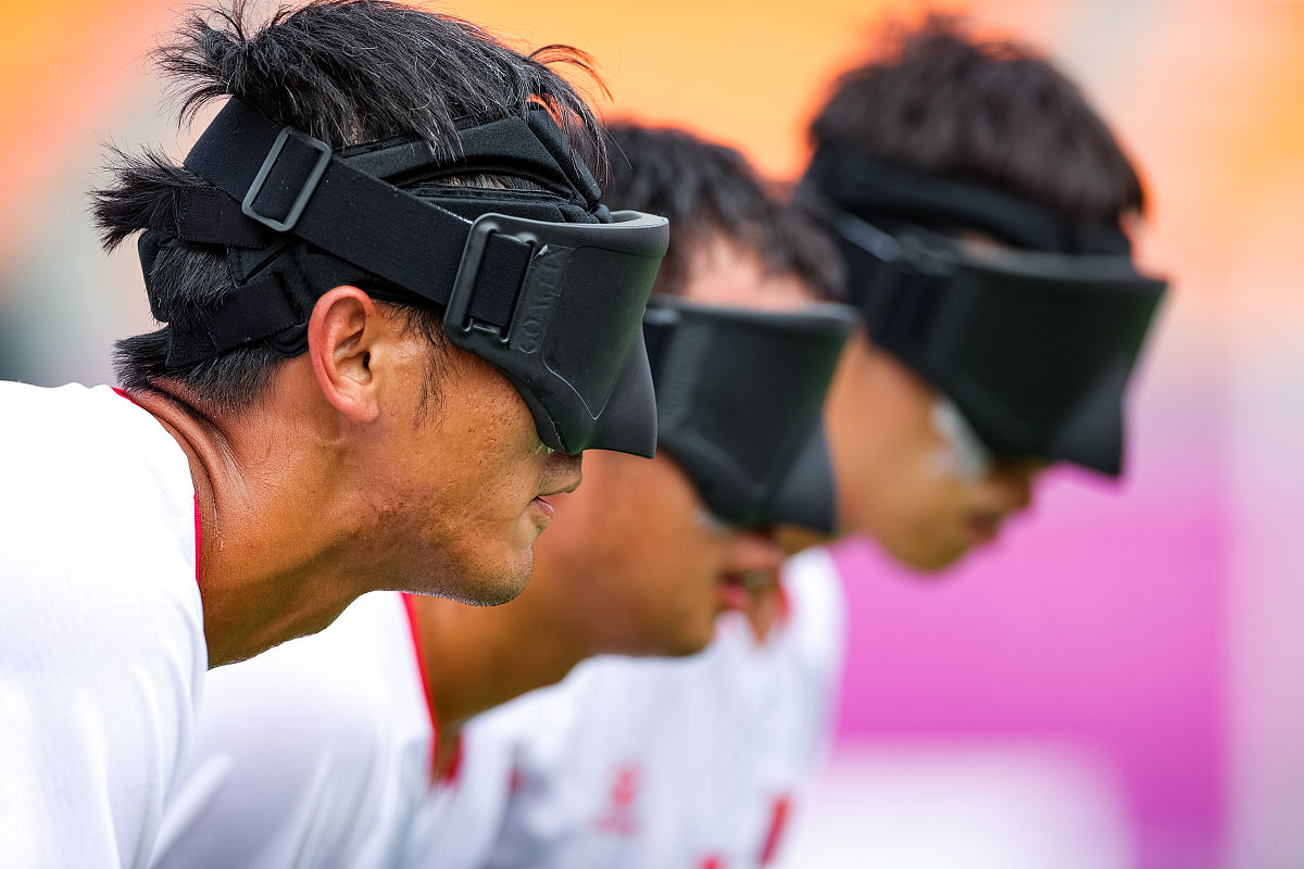 2021年8月31日,日本,2020东京残奥会5人制盲人足球小组赛,中国vs日本.