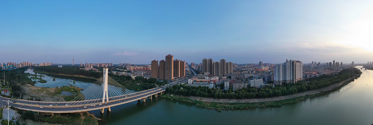 2019年7月9日,国家园林城市河南周口市区.