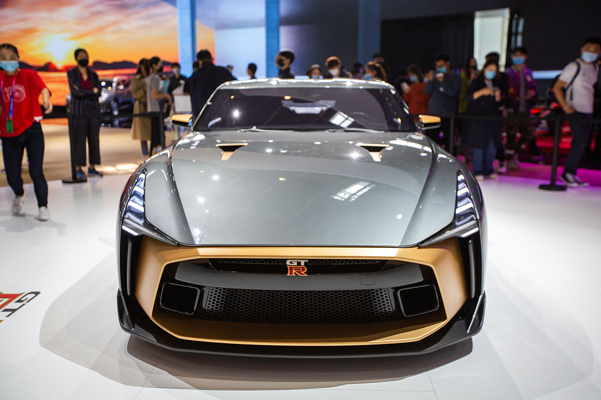2020年10月1日,北京国际车展上,日产gt-r50概念车正式亮相.