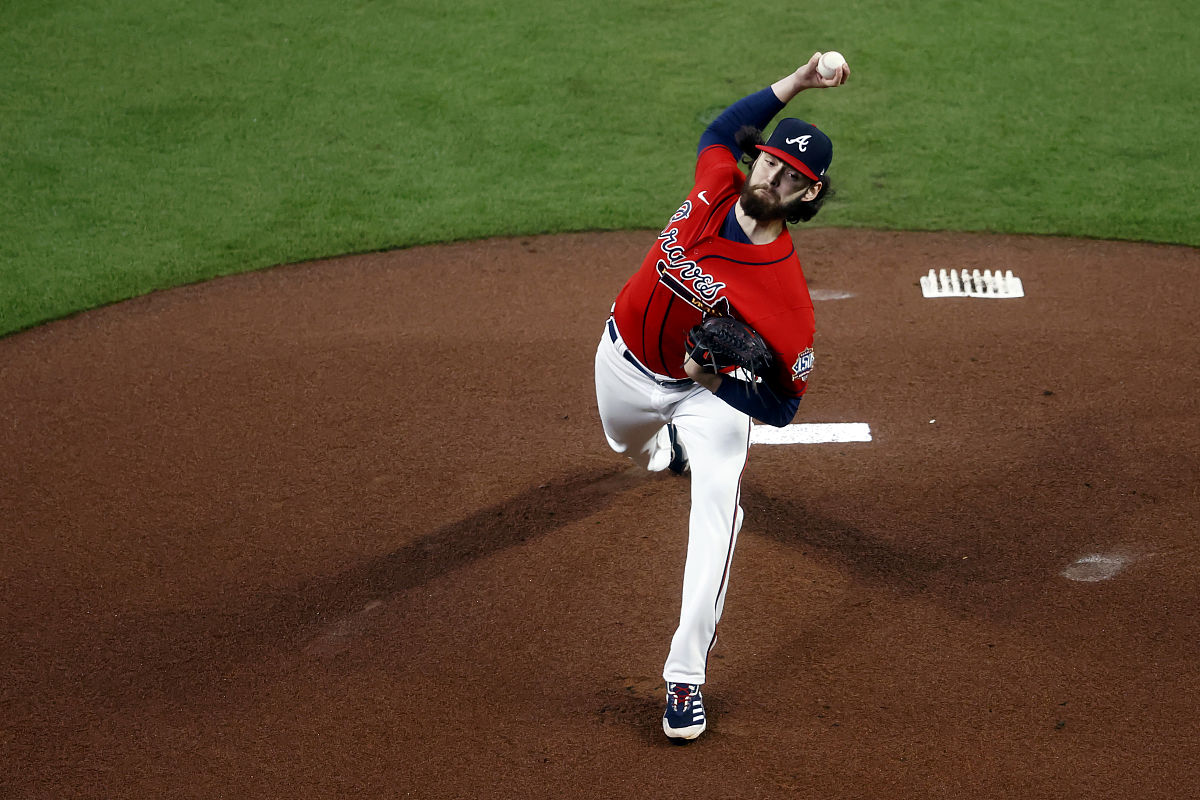 2021年10月29日,美国,2021mlb世界大赛第3场,休斯顿太空人vs亚特兰大