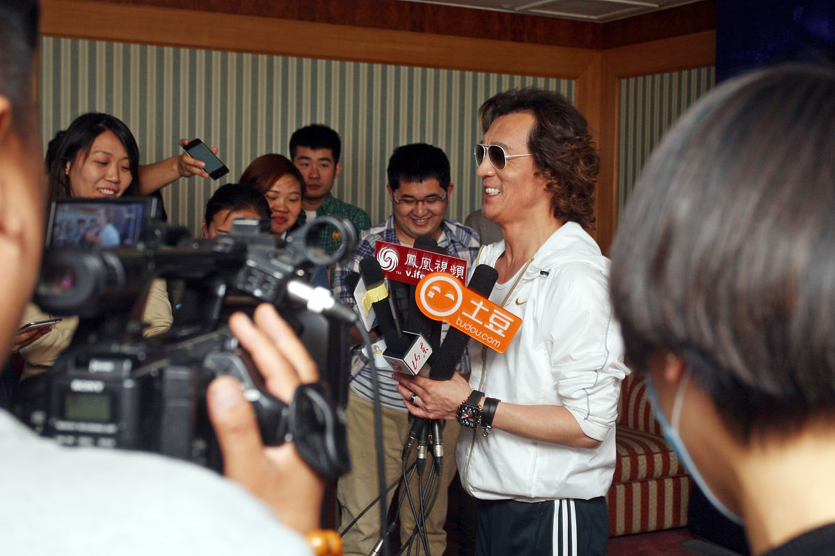 2014年05月05日,山东省济南市,著名主持人李咏来济南录制首期《中国面