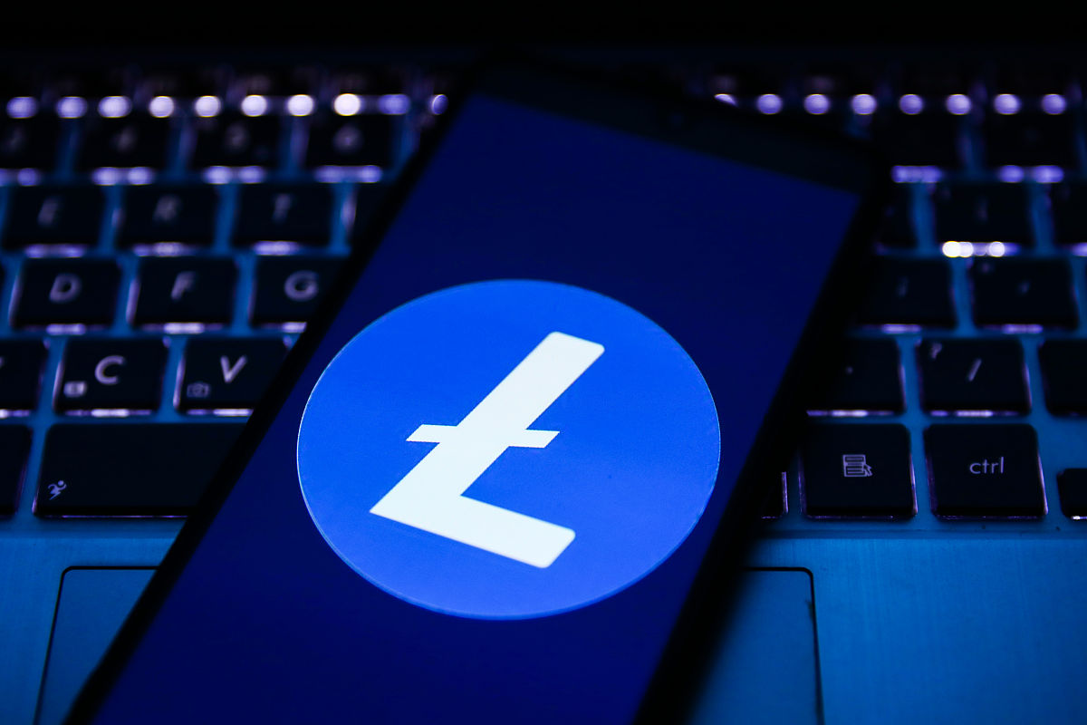 当地时间2021年5月12日,波兰克拉科夫,实拍莱特币交易平台.litecoin c