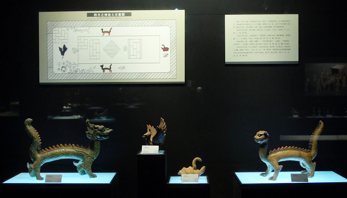 四大凶兽：青龙、白虎、朱雀、玄武详解 - 中国传统文化中的四方神兽