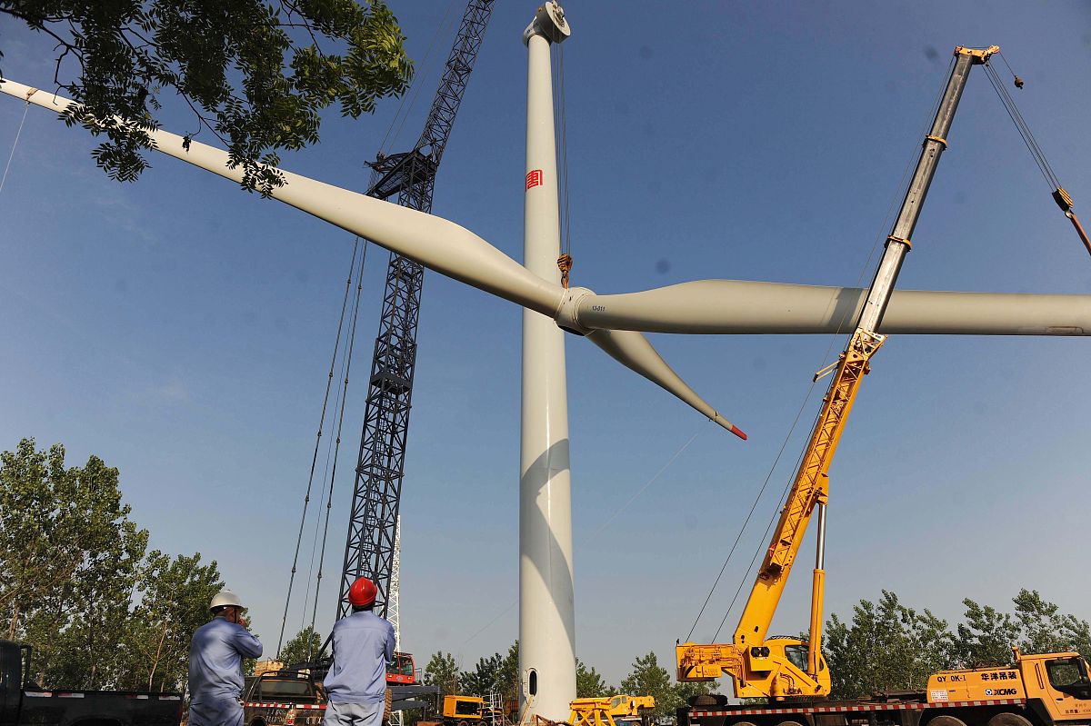 风力机组钢筒塔架的结构方案设计