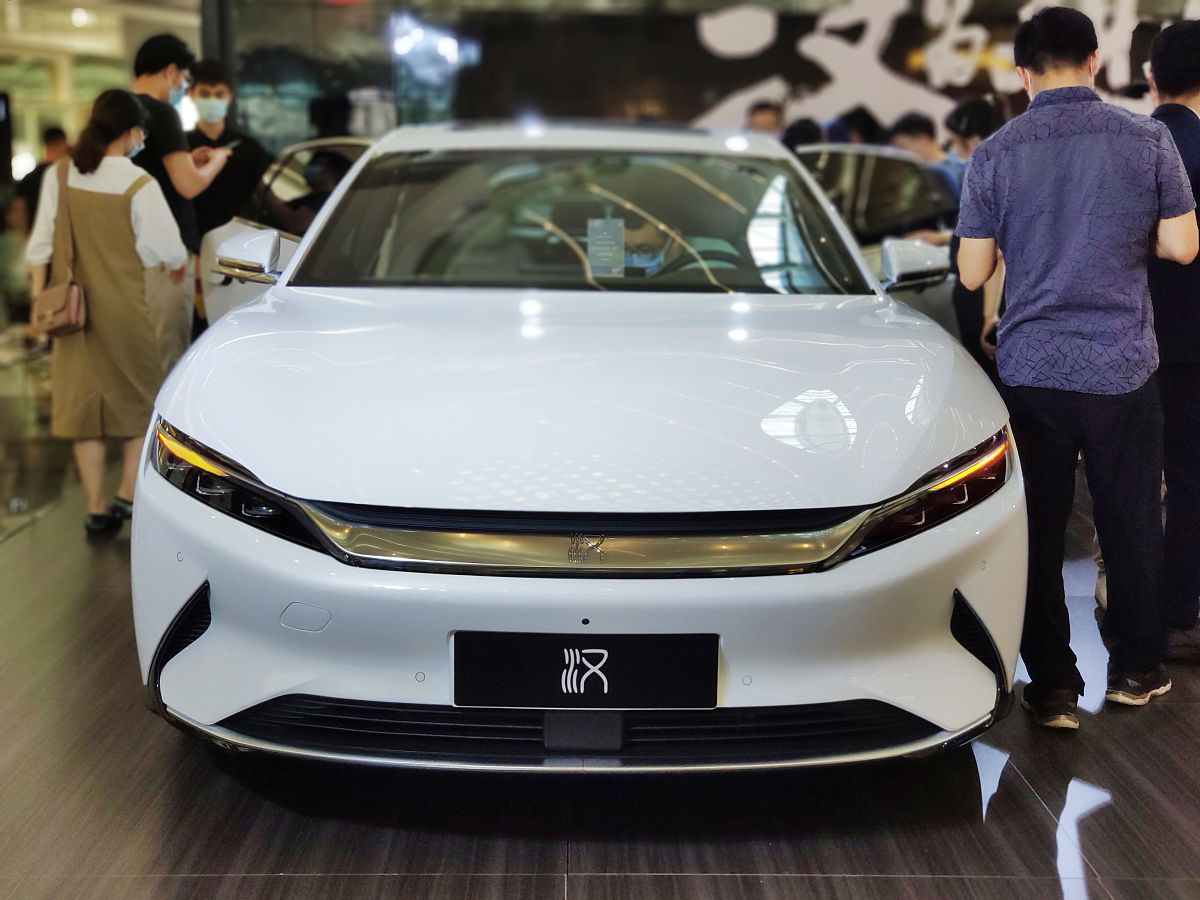 新能源汽车具有代表性的品牌并排名比亚迪排第几？
