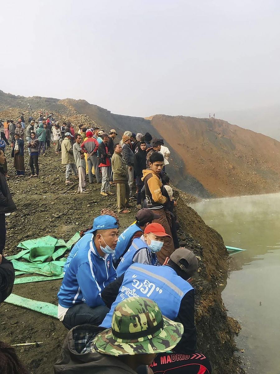 当地时间2021年12月22日,缅甸克钦邦帕敢地区民间救援组织确认,当天凌