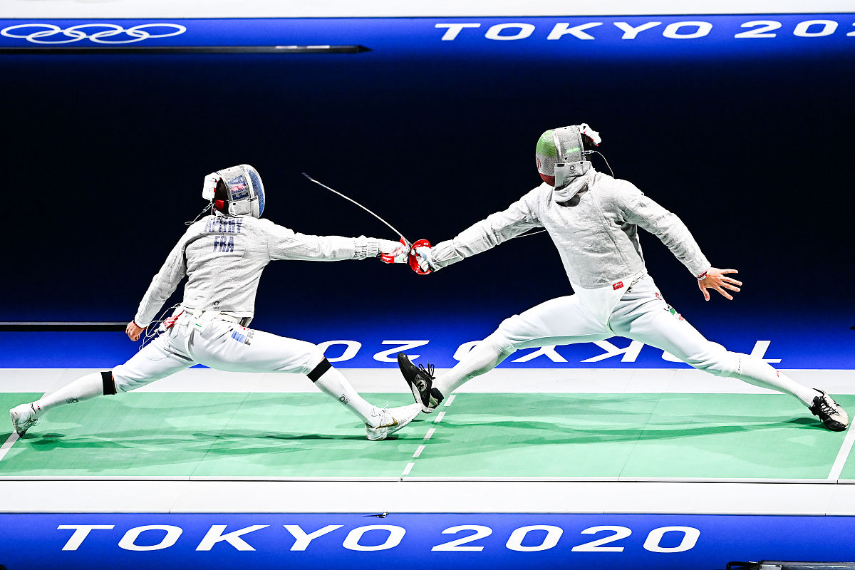 2021年7月24日,日本,2020东京奥运会击剑7月24日赛况.bolade apithy o