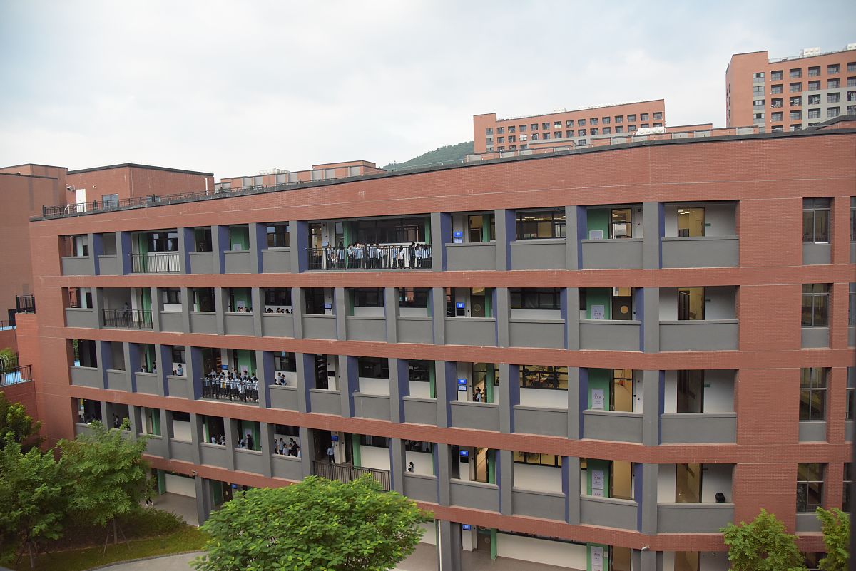 2021年11月1日,广东省东莞市清溪镇,海德双语学校.
