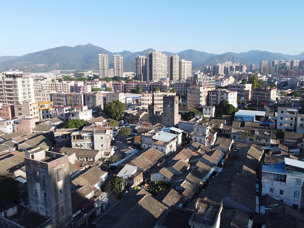 2020年11月12日,广东省东莞市清溪镇,清厦客家古村落.