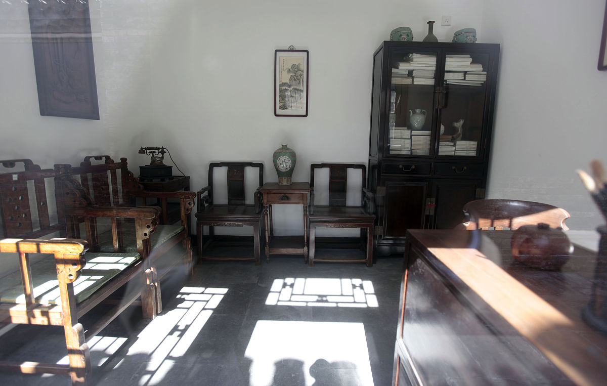2012年10月13日,北京蔡元培故居--书房.+++_+++蔡元培,故居,爱国主义