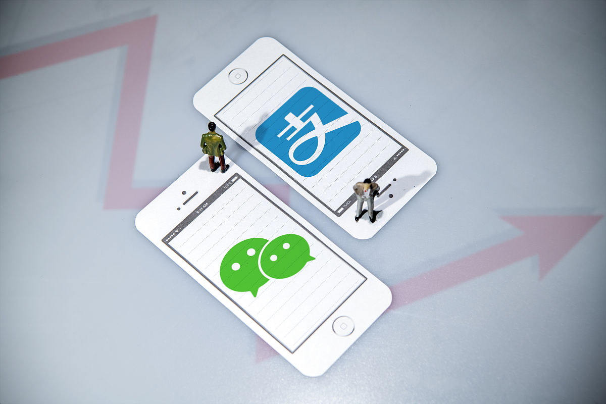 商业配图:微信支付宝