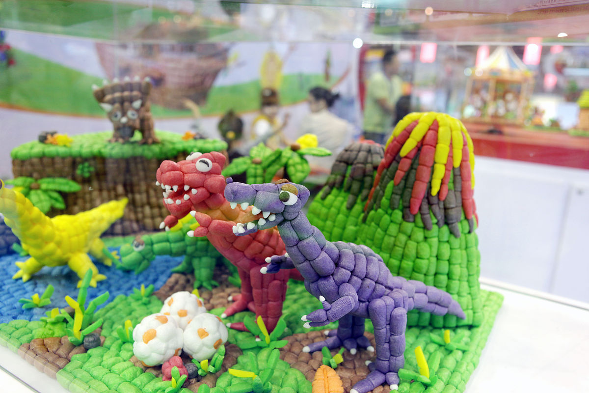 生成一个关于恐龙积木的标题