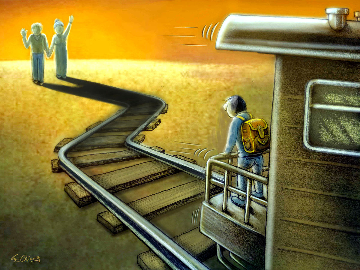 火车轨道分叉口一条路上绑了一个人另外一条是五个人火车应该驶向哪条线路为什么