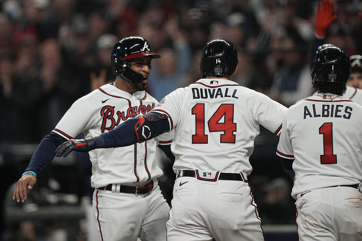 2021年10月31日,美国,2021mlb世界大赛g5,亚特兰大勇士vs休斯顿太空人