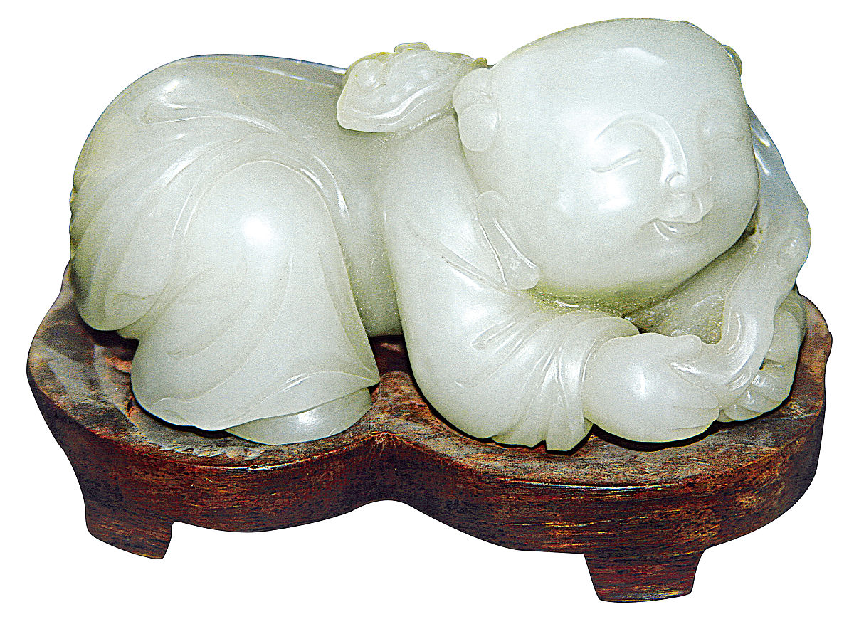 【佛】和田白玉 做工精美 品相完美帮我换个60字内的标题