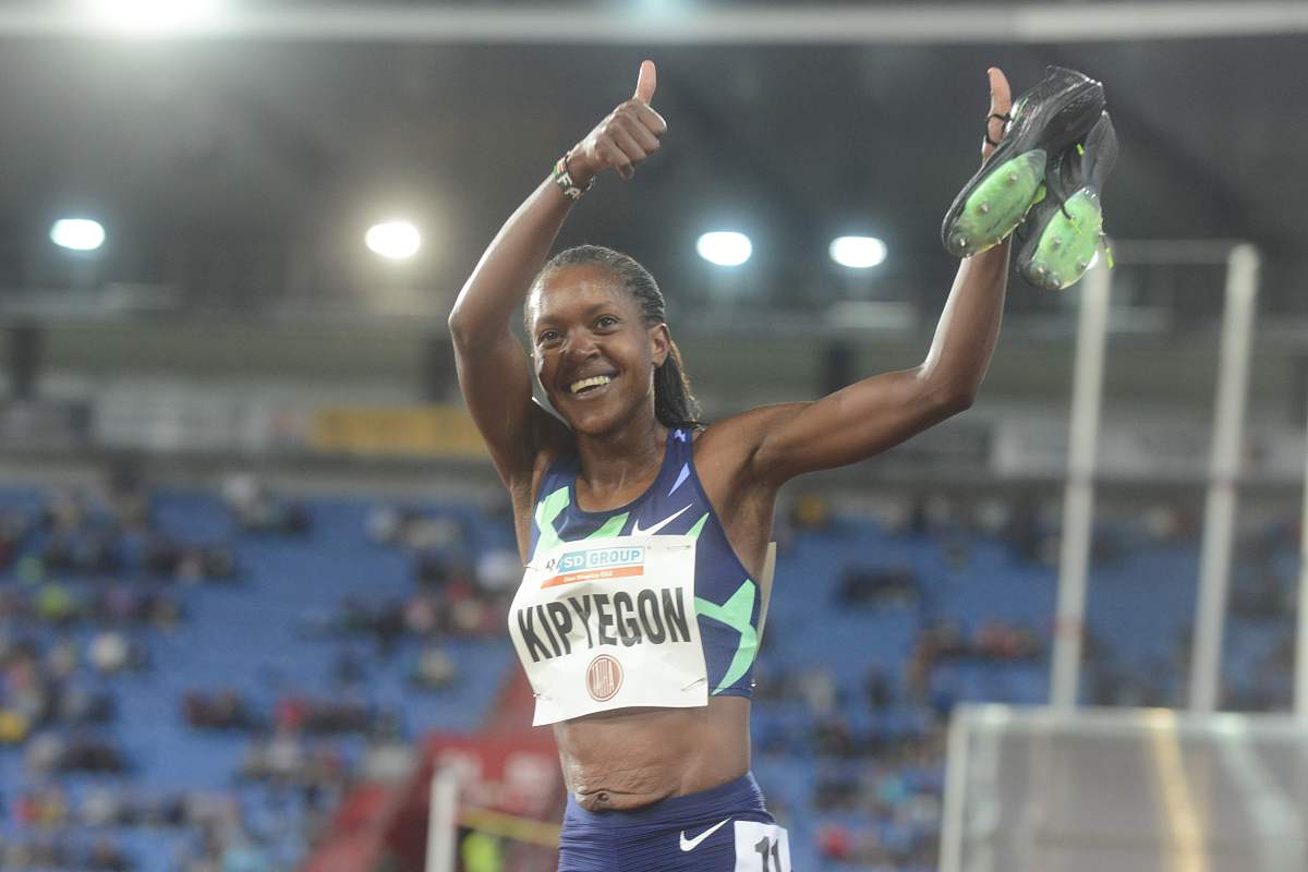 2020年9月8日,捷克,2020世界田联洲际巡回赛捷克站赛况.faith kipyego