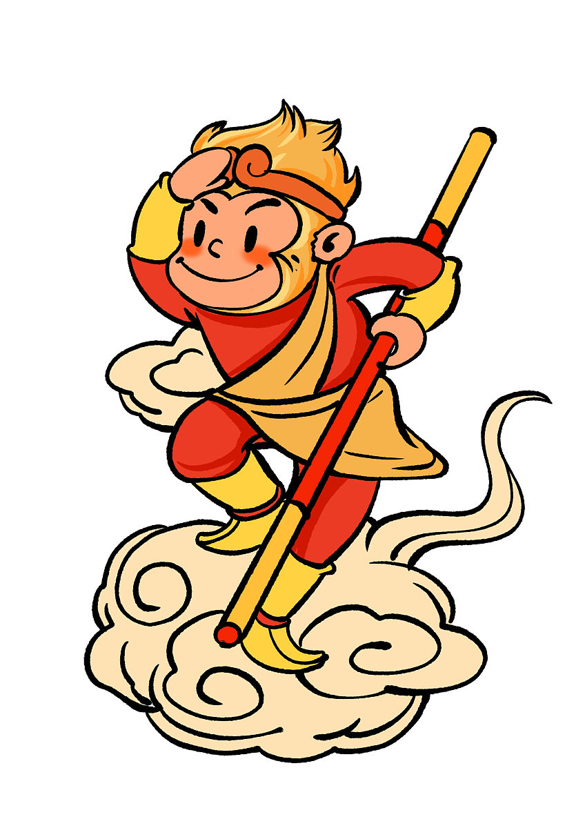 孙悟空：西游记的传奇英雄，象征着中国精神