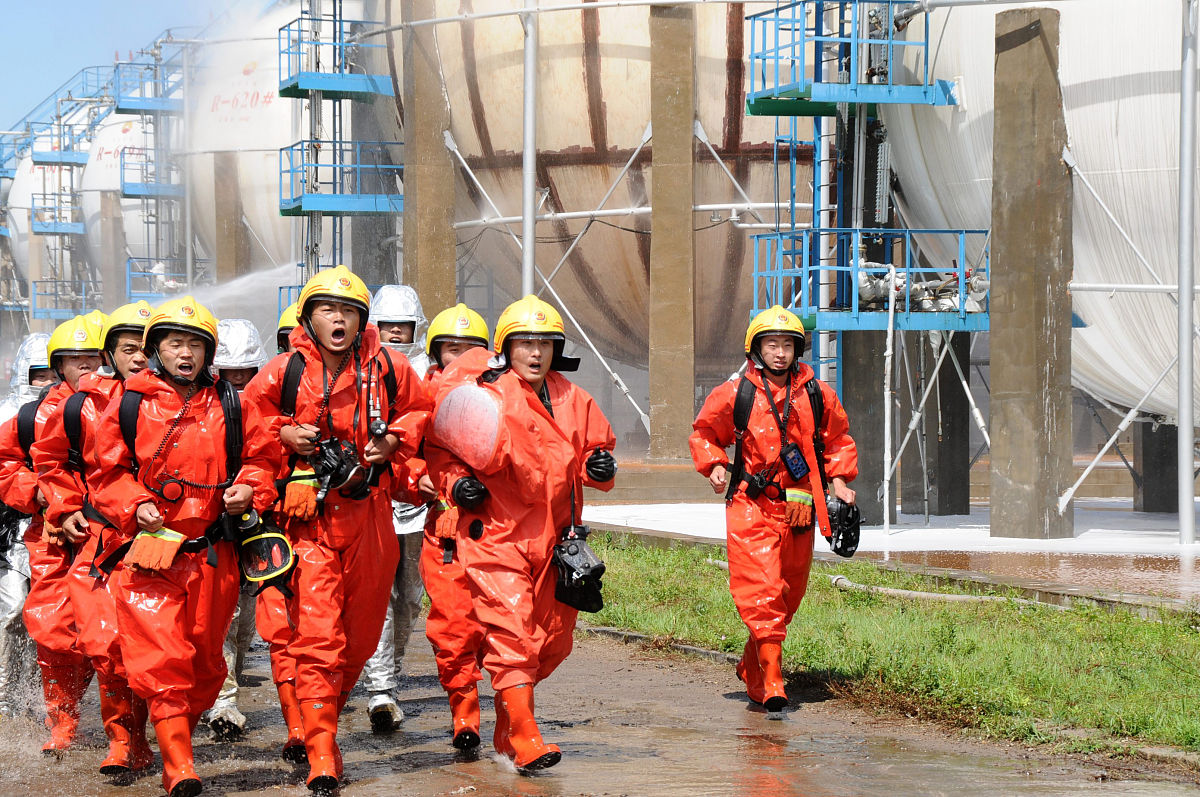 化工灭火救援专业队建设