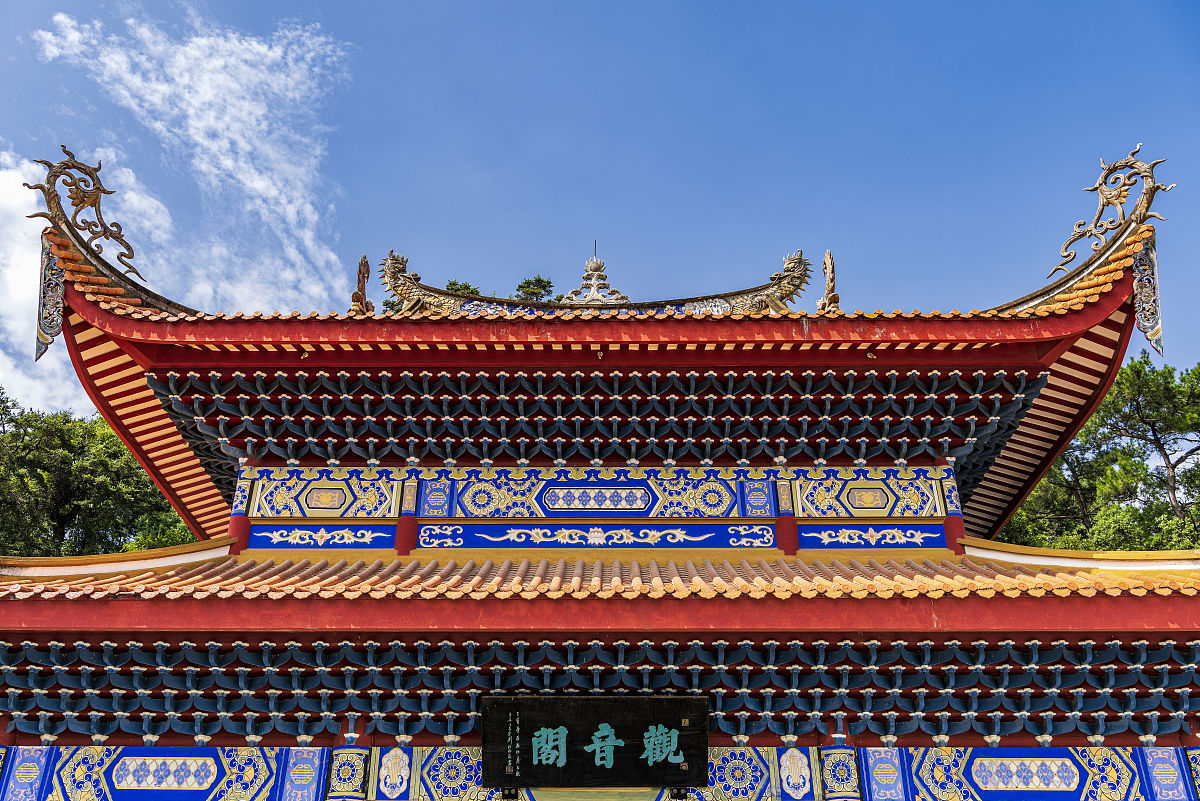 2020年8月17日,福建福州,崇福寺.