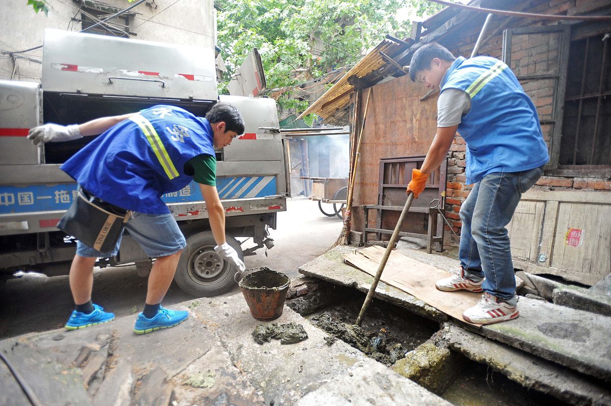 附近的下水道未受污染