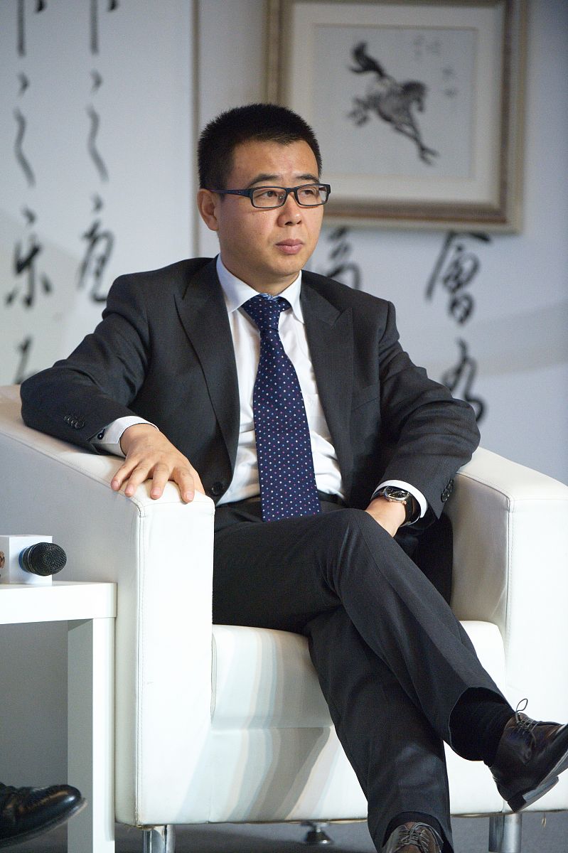 2013年11月16日,北京, 西门子(中国)有限公司高级副总裁王海滨参加论