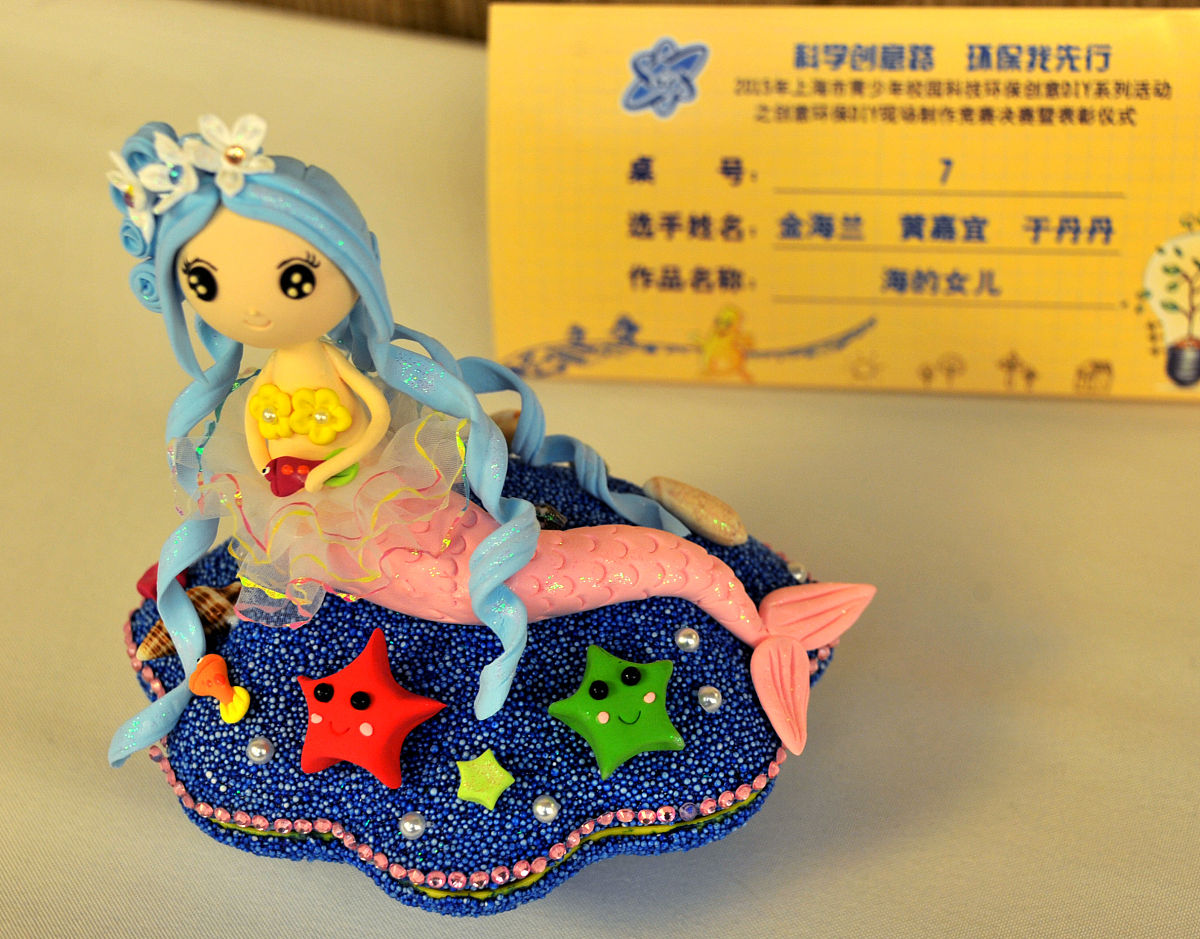 2015年11月28日,上海,2015上海市青少年校园科技环保创意diy系列活动