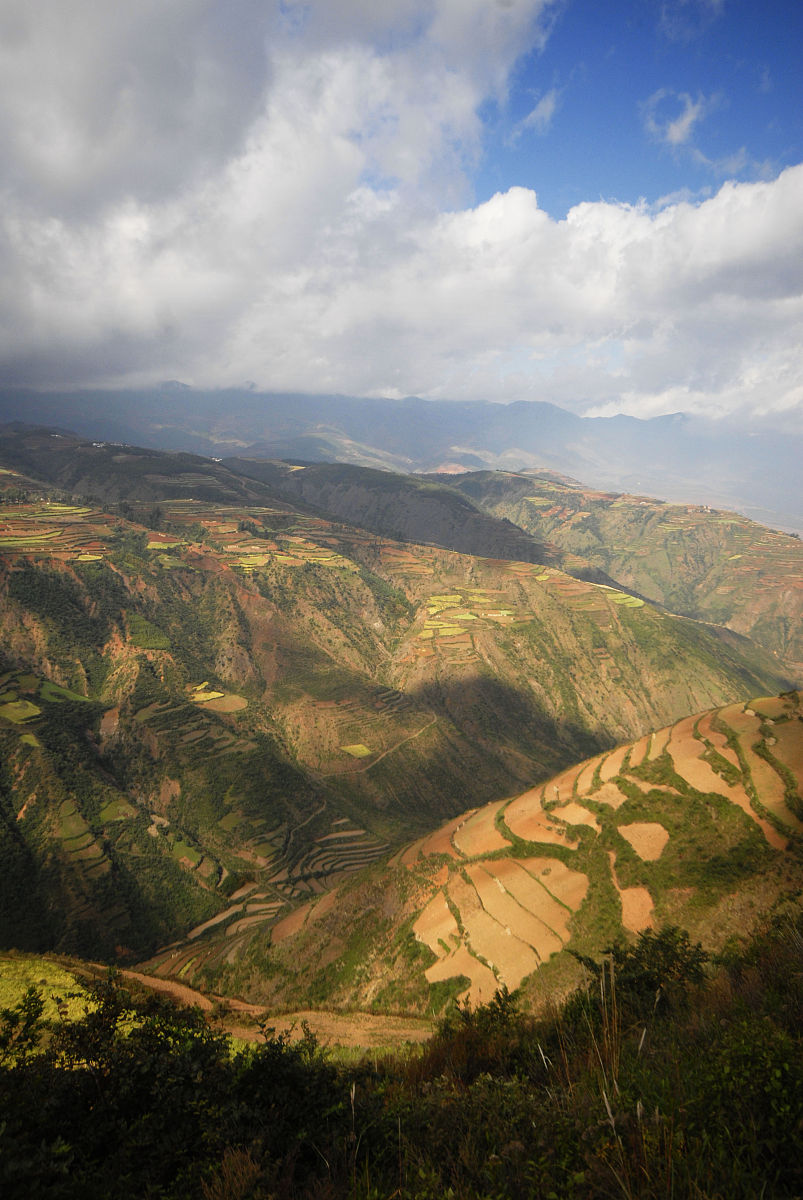 2008年11月20日,云南东川红土地风景区风光.+++_+++风光,旅游,景点,景