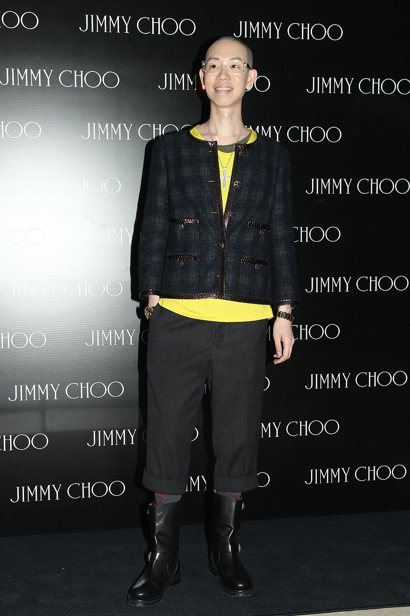 2013年7月9日,香港,明星出席jimmy choo品牌新店开幕典礼.