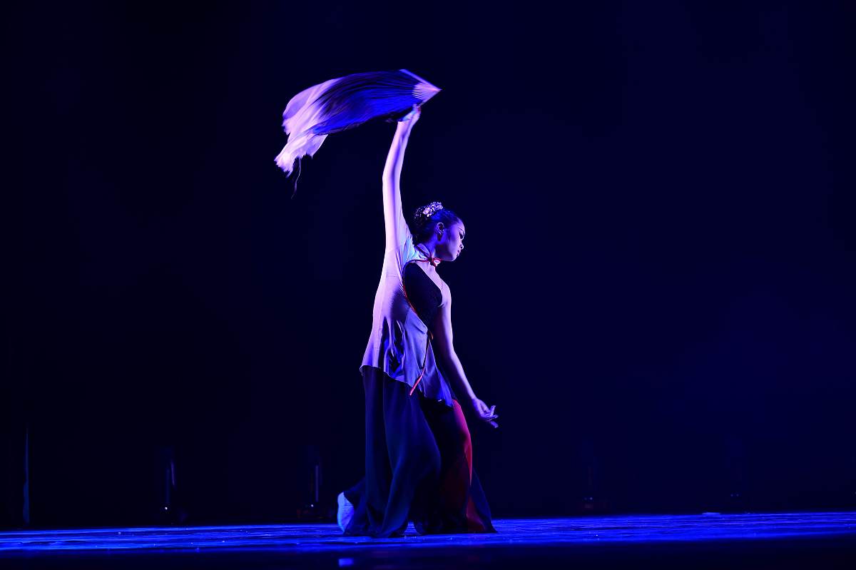 请给舞蹈花绽放编一个串词