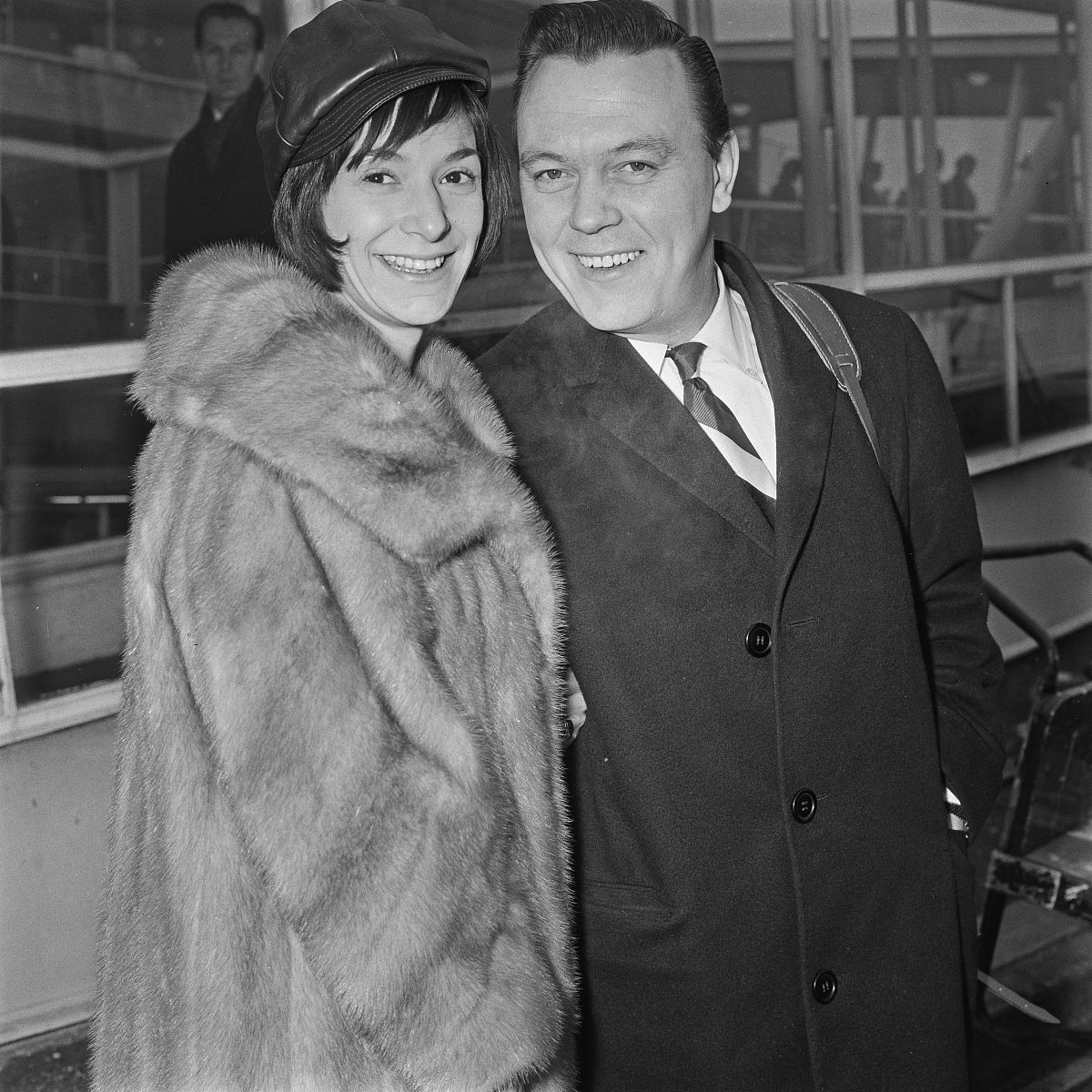 english singer matt monro (1930 - 1985) with his wife mickie, uk