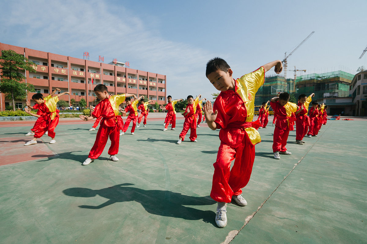 五所小学武术操课程调查：80%学校开设，学生参与率高，但存在师资和场地问题