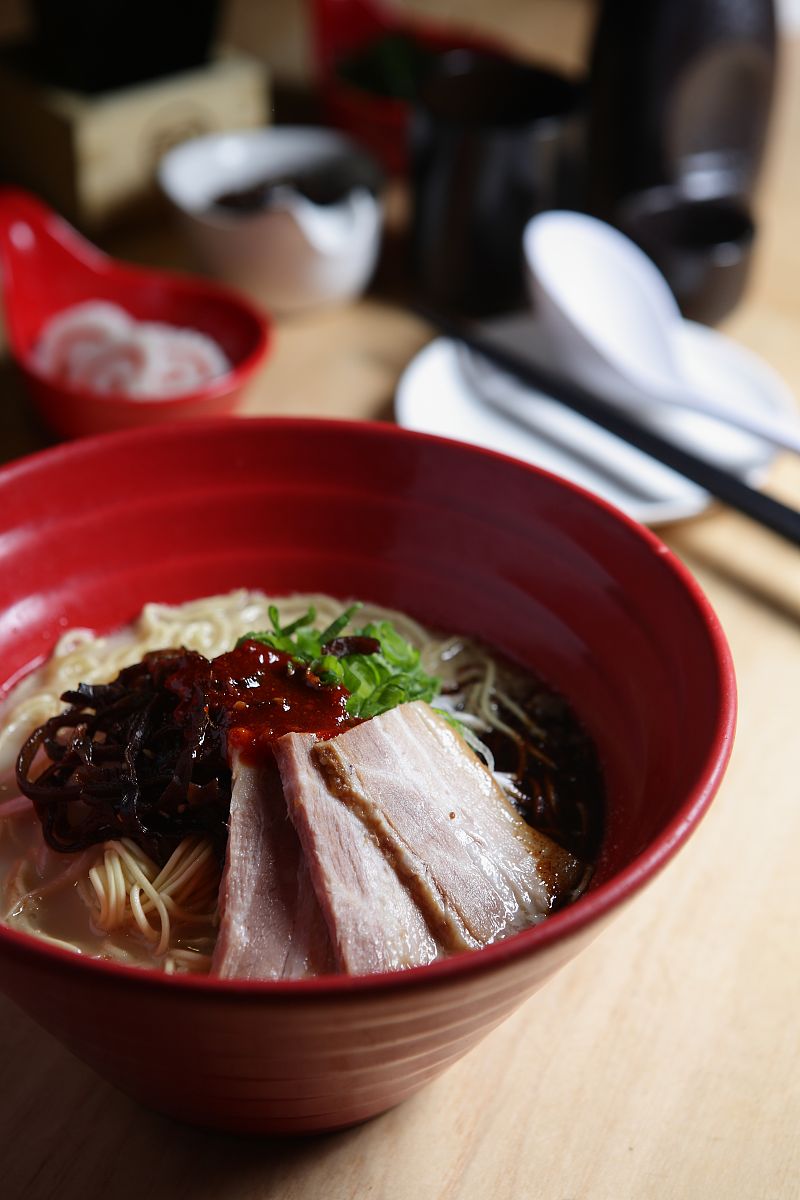 2014月2日,上海,"一风堂" 拉面店一风堂中国 ippudo china,正宗日本九