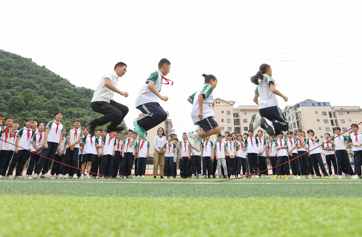贵州幼师学校：运动，乐在其中