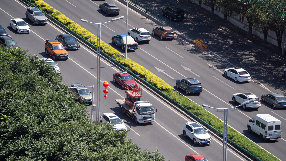 城市道路行车