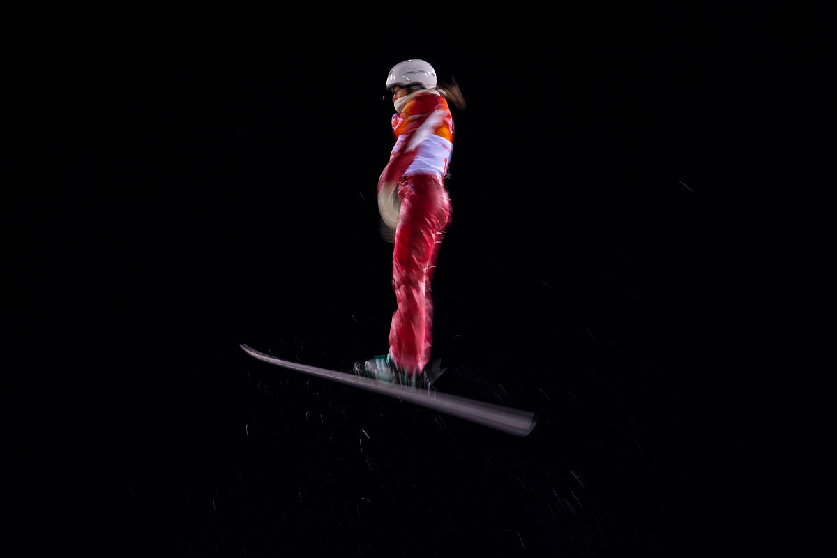 2018年2月16日,韩国,2018平昌冬奥会自由式滑雪女子空中技巧决赛赛况.