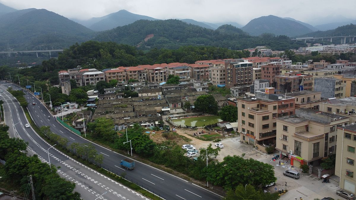 2021年10月23日,广东东莞,清溪镇.