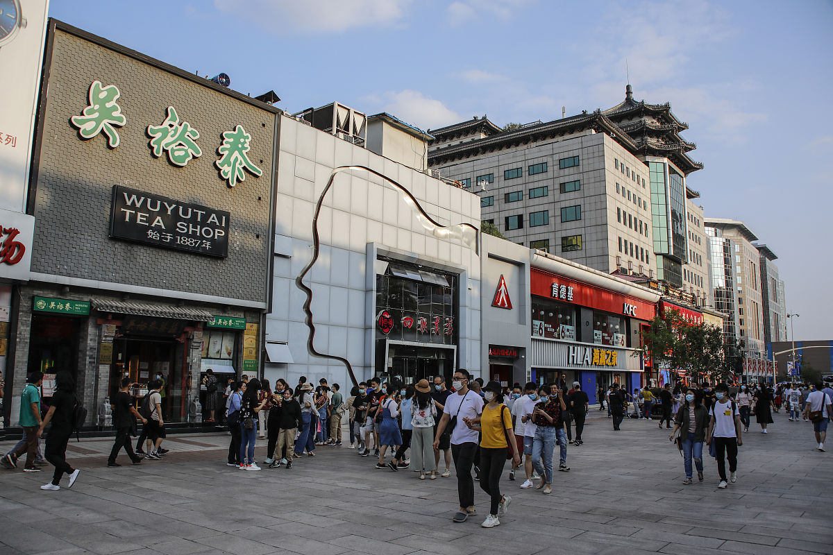 王府井步行街 - 北京著名购物街, 历史文化与现代商业的交汇点