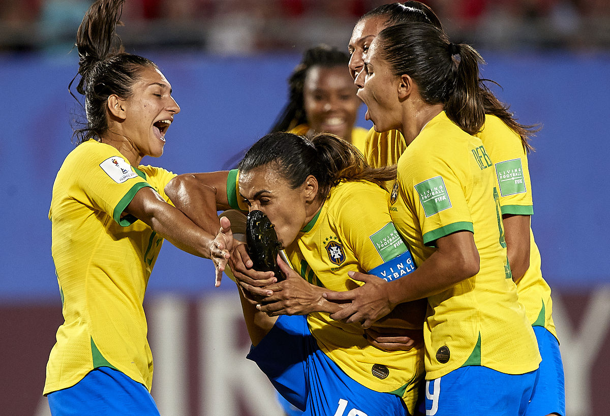 2019年6月18日,法国,2019法国女足世界杯小组赛c组,意大利女足0-1巴西