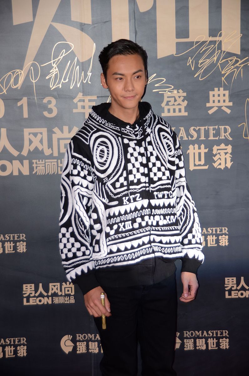 2013年10月26日,上海,2013男人风尚盛典举行.陈伟霆